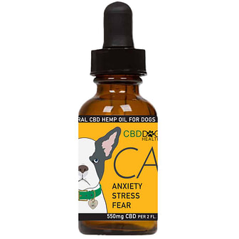 CALM - 550 mg Full Spectrum Hemp Extract (CBD) for Dogs with...