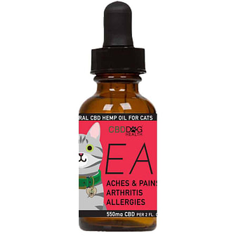 EASE - 550 mg Full Spectrum Hemp Extract (CBD) for Cats with...