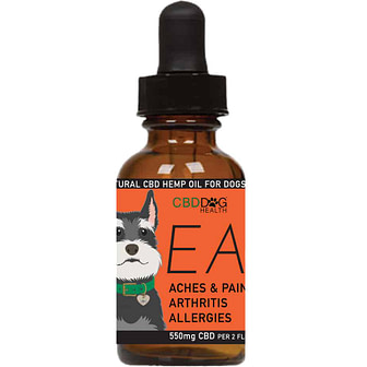 EASE - 550 mg Full Spectrum Hemp Extract (CBD) for Dogs with...